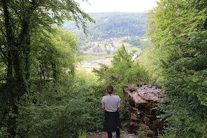 Walk the beautiful Wye valley to the ancient Tintern Abbey