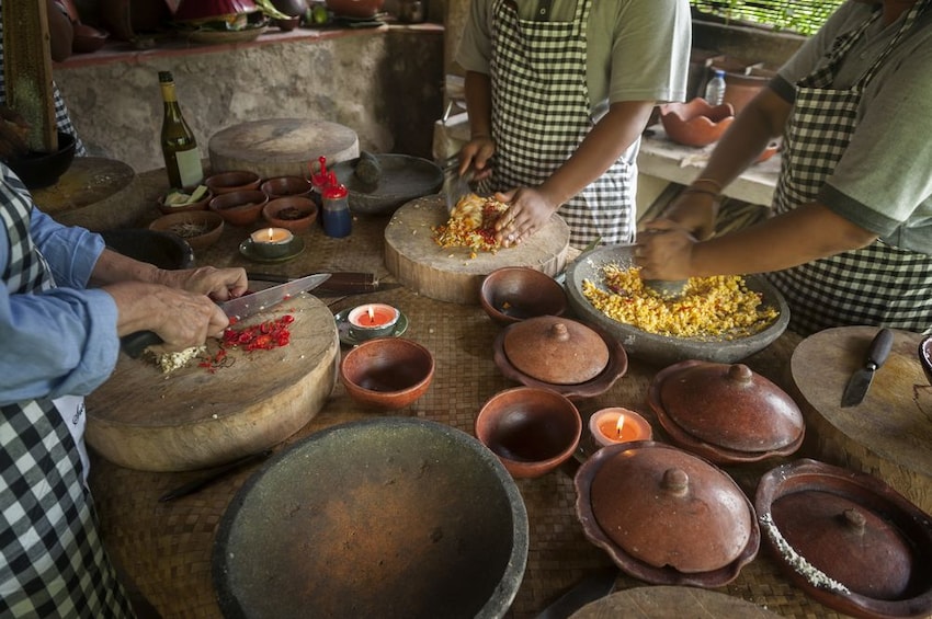 Balinese cooking class in Bali