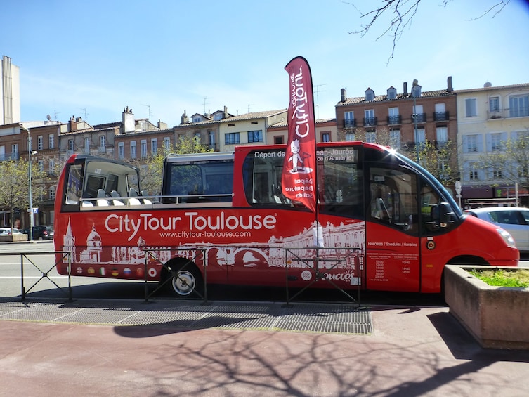 Show item 1 of 3. Toulouse: 70-minute city tour by open-top minibus