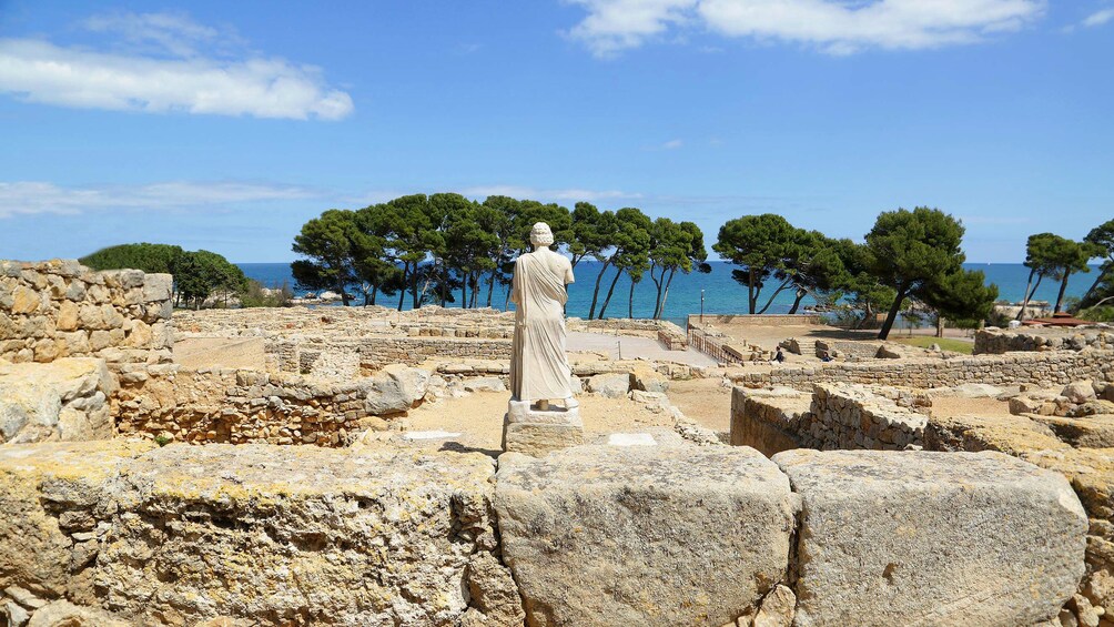 Show item 1 of 5. Private Costa Brava & Empuries Tour with Panoramic Boatride