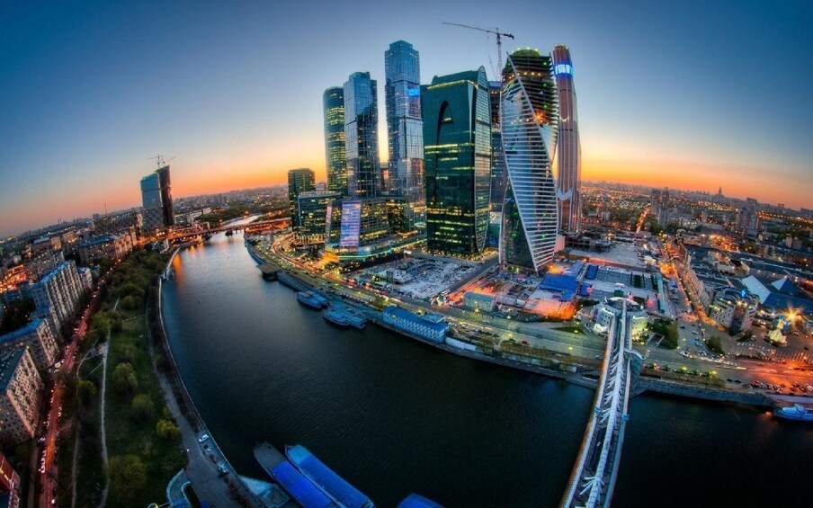 Private tour of the Moscow City business area