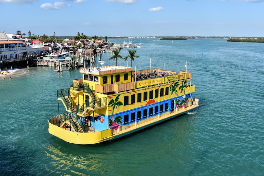 Aerial view of Calypso Breeze Cruise in Florida