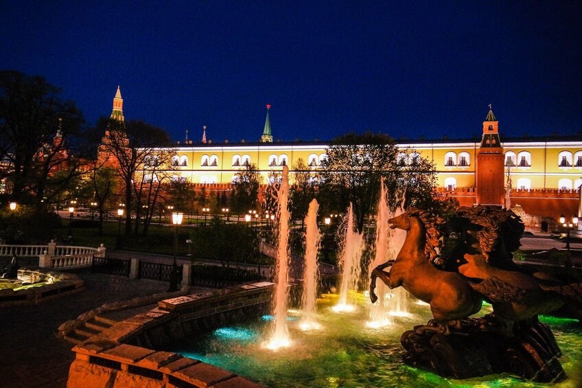 Private Moscow night tour
