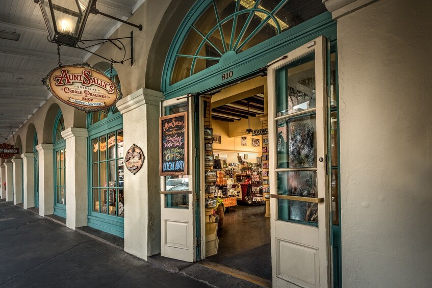 Decatur storefront in New Orleans