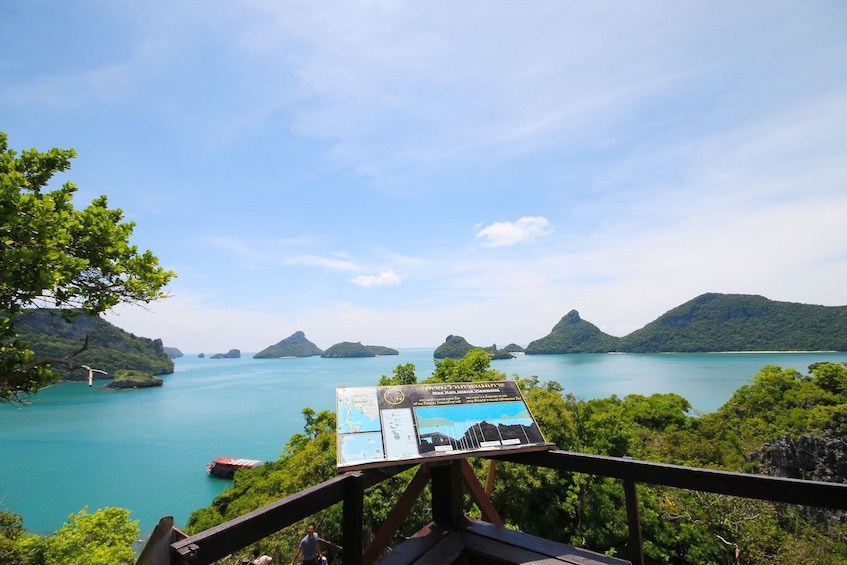 Viewpoint at Mu Koh Angthong National Marine Park