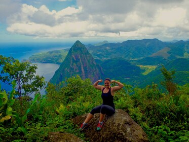 Caminata y cascada de Gros Piton