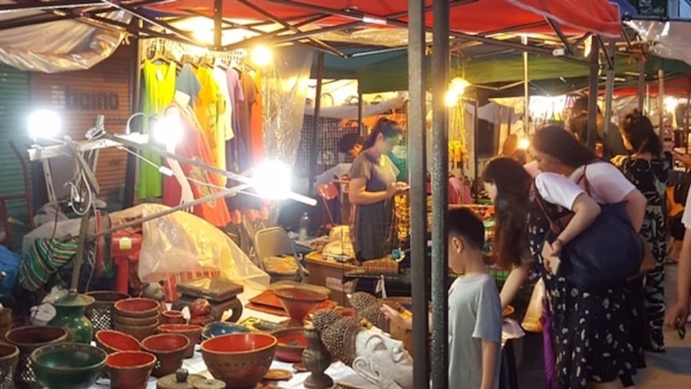Street market in Chiang Mai 