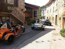 Lake Garda: 3-h Trike Rental (1 driver + 2 passengers free)