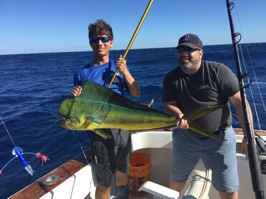 Private Key West Fishing Charter on 36 Foot Hatteras Boat