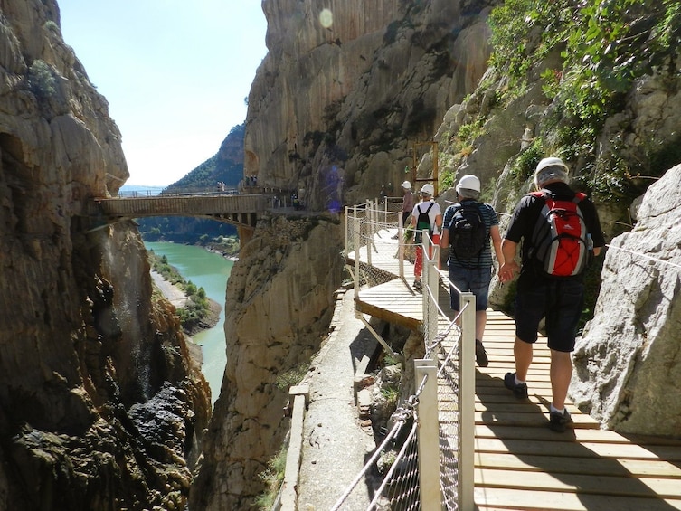 Group on a Caminito del Rey Full Day Trip