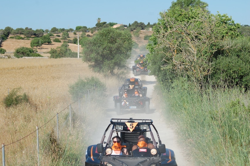 Buggy tour in the the East area of Mallorca