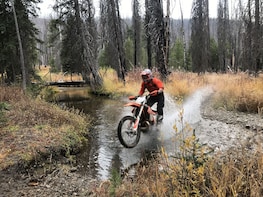 Single Track Motorcycle Tour in the Wasatch mountains
