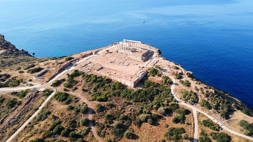 Temple of Poseidon and Cape of Sounion private sunset Tour