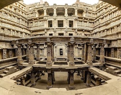 Stepwell & Temple of Patan from Ahmedabad with Transports