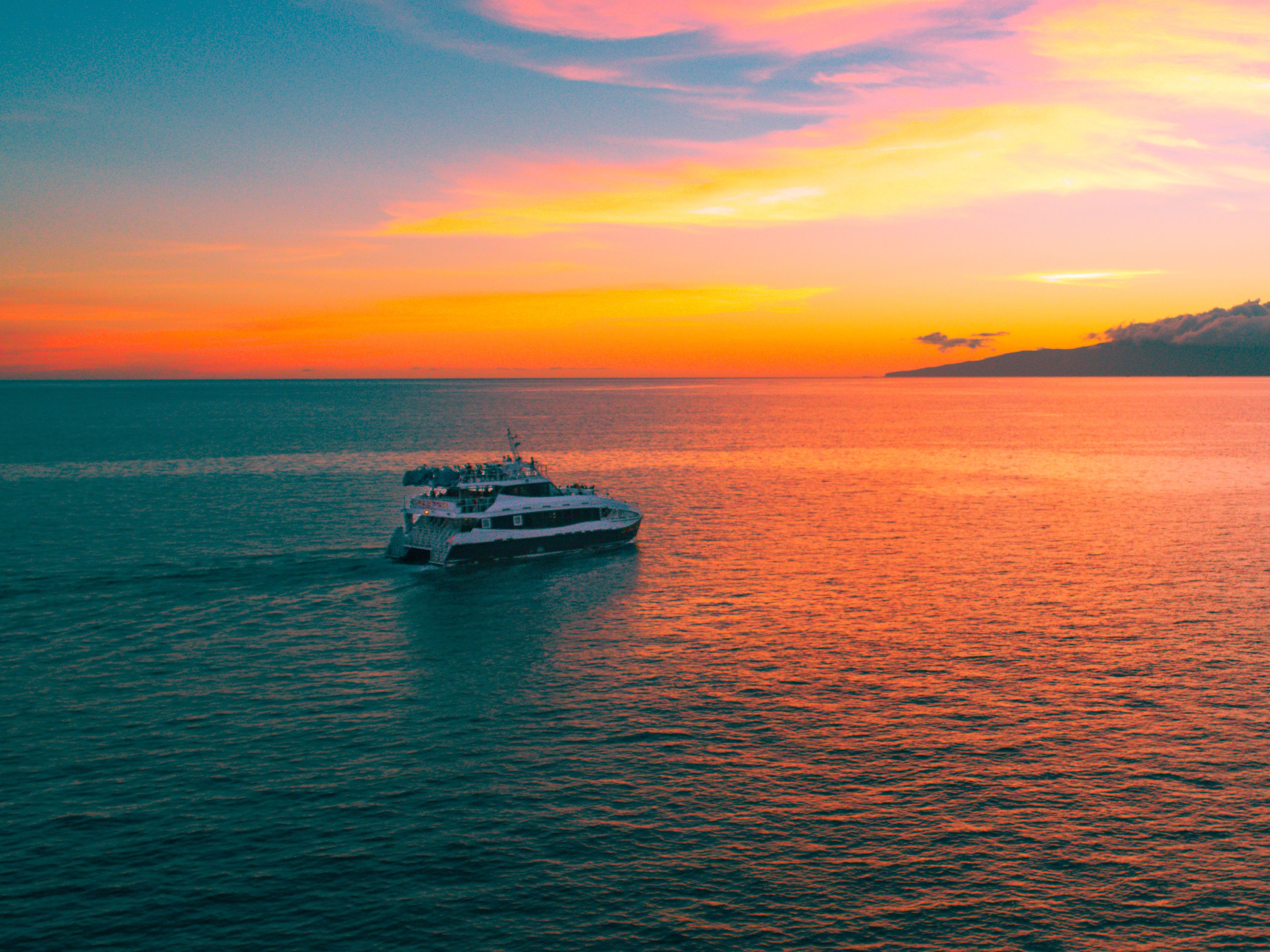 Sunset Dinner Cruise From Ma alaea Prime Rib Mahi Mahi Chicken Or Pasta