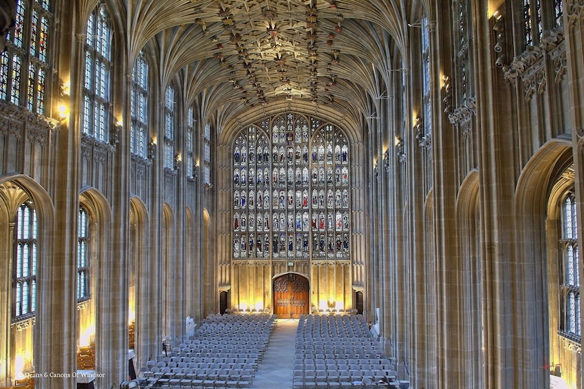 Interior view of St. George's Chapel