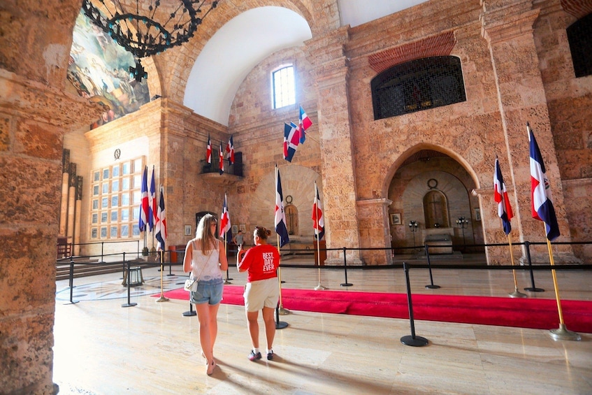 Inside of the National Pantheon of the Dominican Republic