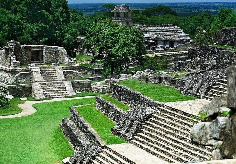 ARCHEOLOGICAL ZONE OF PALENQUE, MISOLHA AND AGUA AZUL