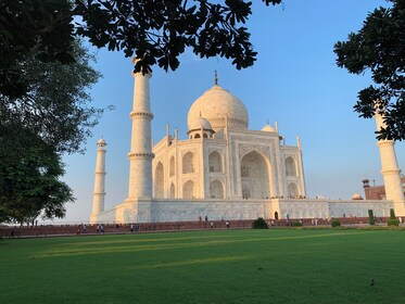 Privat dagstur ved solopgang til Tajmahal fra New Delhi