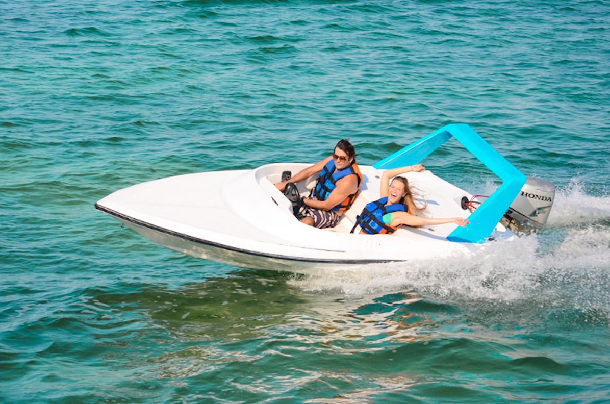 Combo Tour Speed Boat, Snorkel, ATvs & Water Cave Tour
