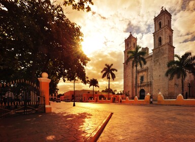 Magical Towns: Valladolid, Cenote Swim & Izamal from Merida