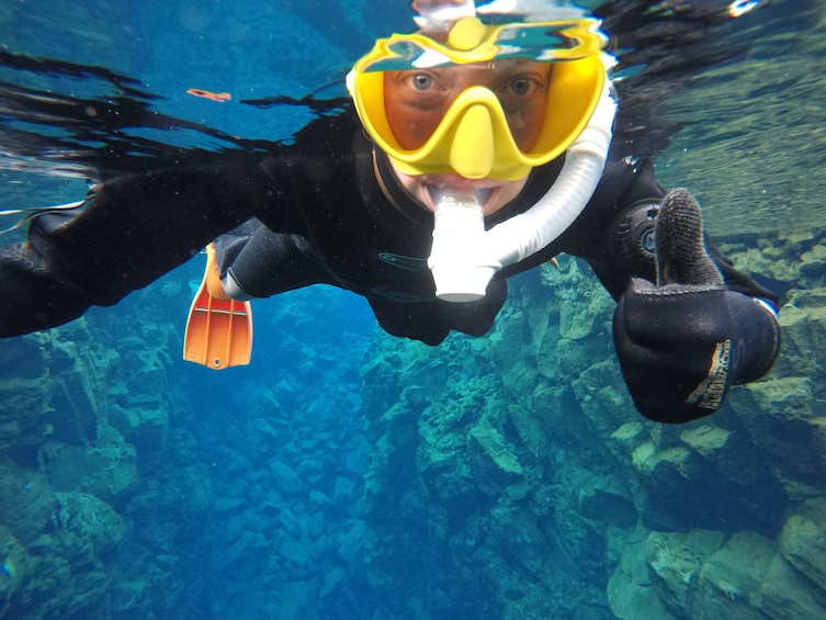 Snorkeling in Silfra with Underwater Photos Included