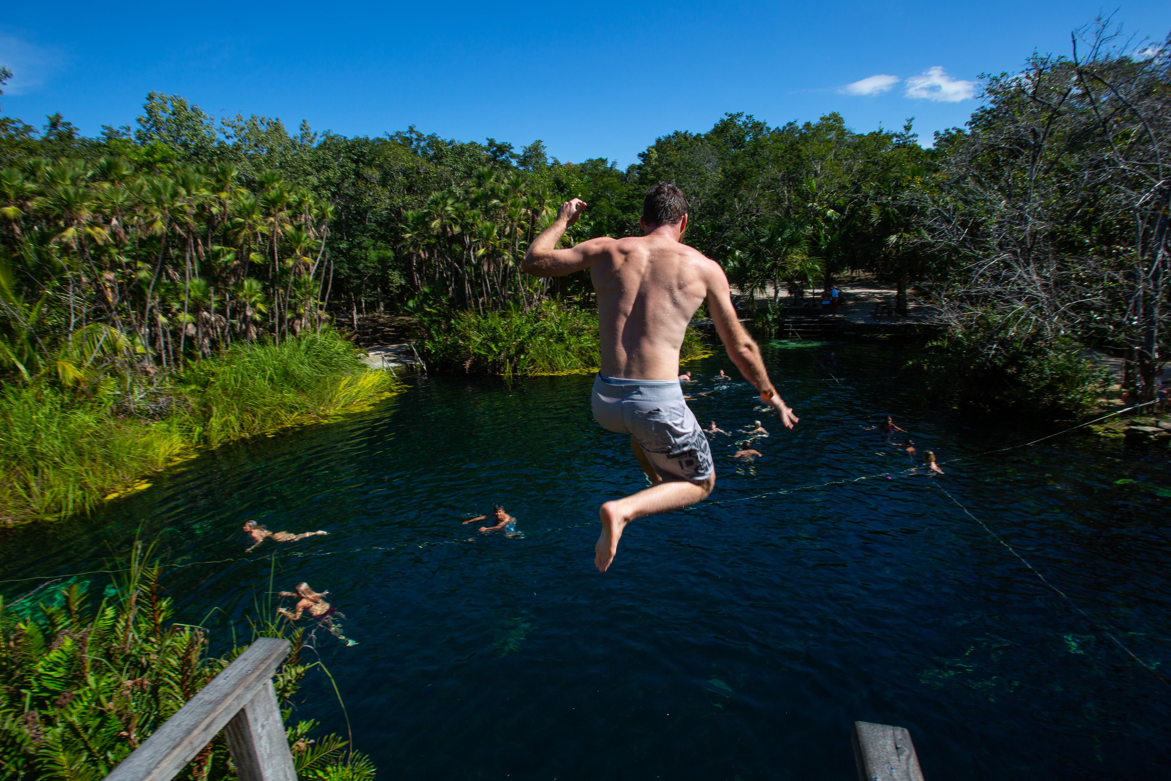 tulum cenotes by bike