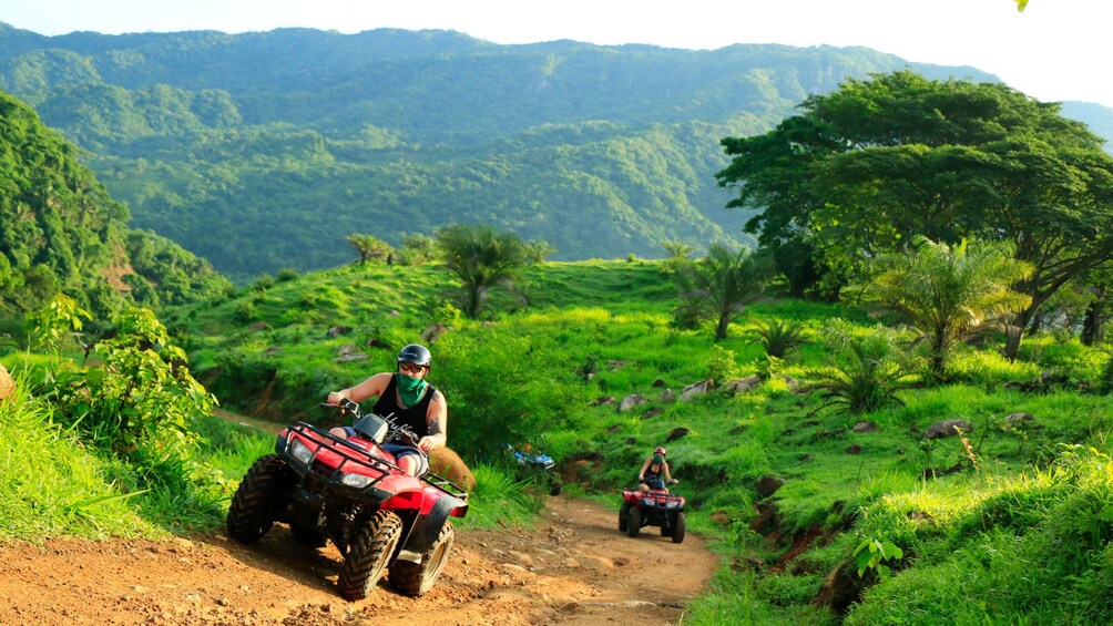Half-Day Dominican Tour: Quad Bikes, River Cave & Waterfall