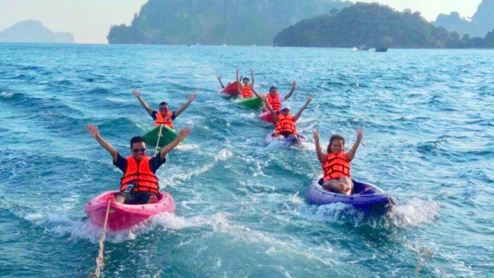 4 Islands Snorkeling & Kayaking Tour By Big Boat From Krabi