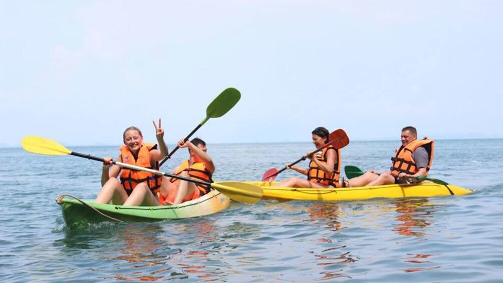 4 Islands Snorkeling & Kayaking Tour By Big Boat From Krabi