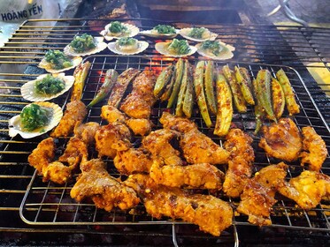 Ervaar het nachtleven van Sai Gon en proef het eten op de motor