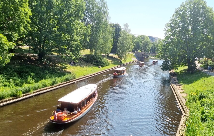 Riga by Canal sightseeing boat tours