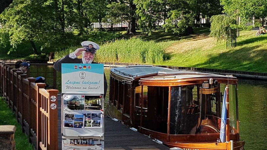 Riga by Canal sightseeing boat tours
