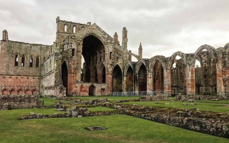 Show item 5 of 6. Melrose Abbey in Melrose, Scotland