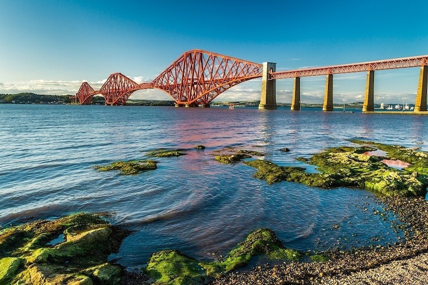 Show item 5 of 5. Forth Rail Bridge Cantilever bridge in the United Kingdom
