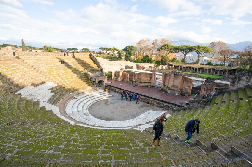 Unesco Jewels: Pompeii & its Ruins at your Pace from Rome