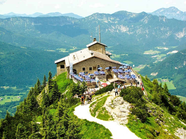 Show item 1 of 4. Berchtesgaden Town and Moutains and the Eagle's Nest
