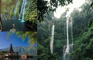 Private Best Waterfall, Sekumpul, Banyumala, Bedugul Temple