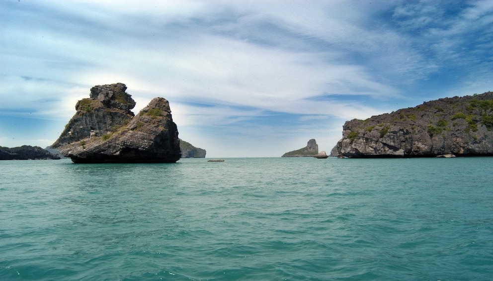 Small islands in the Gulf of Thailand