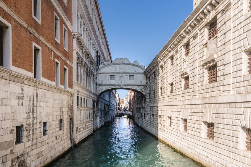 Bridge of Sighs in Venice, Italy