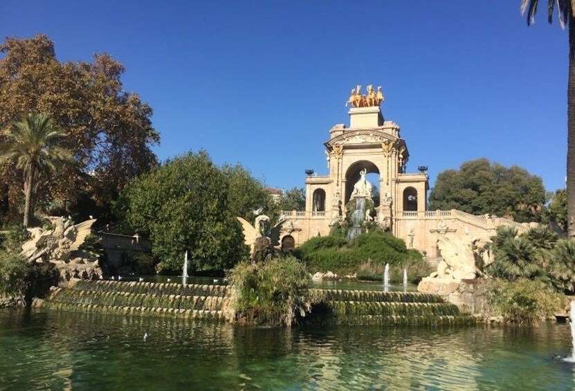 Ciutadella Park in Barcelona, Spain