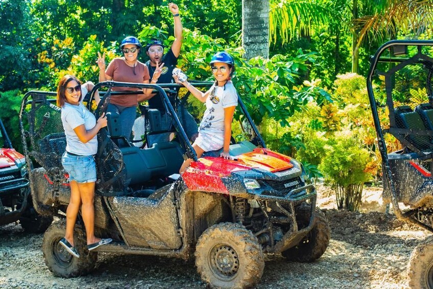 Jungle Buggies & Monkeyland Adventure from Punta Cana