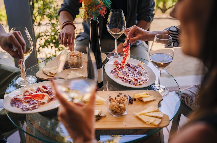 Sailing Adventure from Barcelona to the vineyards, winery tour and tasting