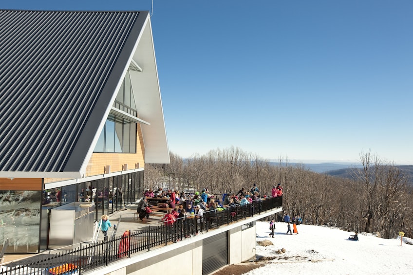 Lake Mountain Snow Ski Resort, Waterfalls & Chocolate Treats