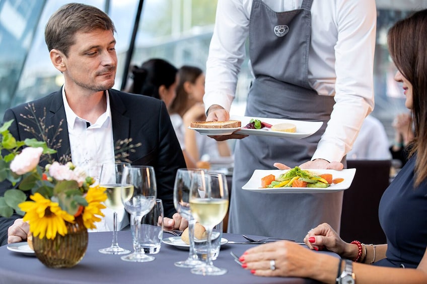 Bateaux Parisiens Early Parisian Dinner Cruise on the Seine River