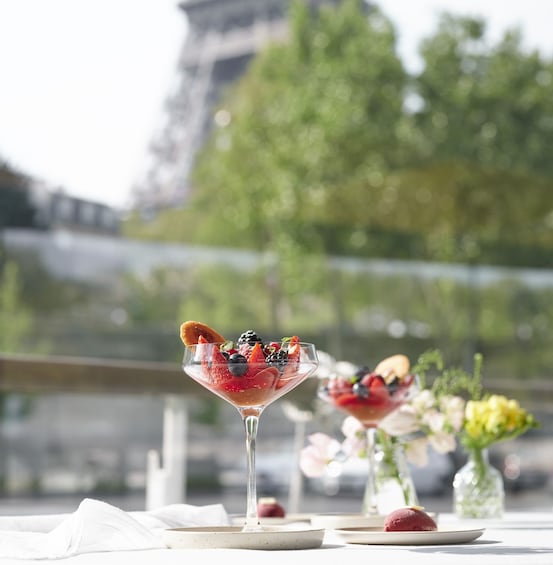 Bateaux Parisiens Early Parisian Dinner Cruise on the Seine River