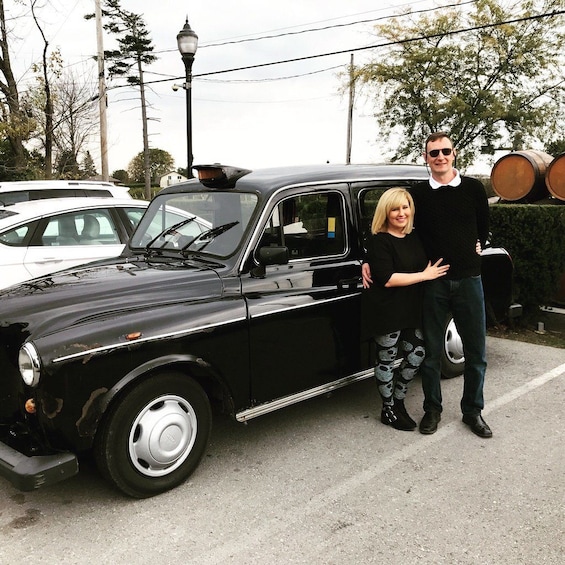 Niagara On The Lake Lunch Wine Tour In Classic London Taxi 