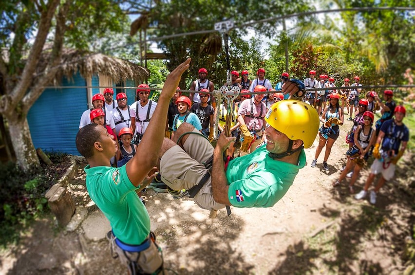 Extreme Ziplines Adventures from Bayahibe