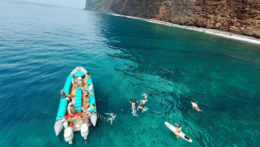 4-Hour Na Pali Coast Raft & Snorkel Adventure