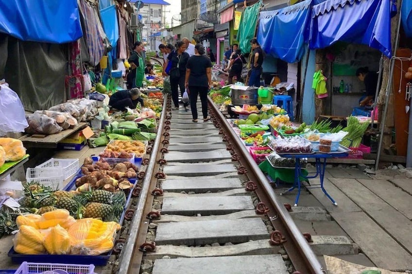Show item 3 of 8. BANGKOK: RISKY MARKET AND DAMNERN SADUAK FLOATING MARKET